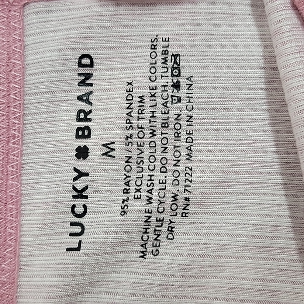 Lucky Brand Pink and Gray BoyShorts Set - Picture 6 of 6